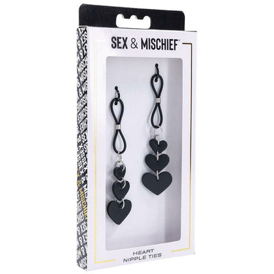 Sportsheets Sex and Mischief Heart Nipple Ties