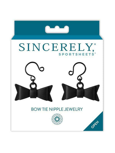 Sportsheets Sincerely Bow Tie Nipple Jewelry