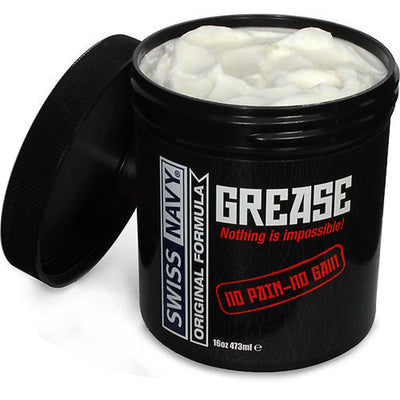 Swiss Navy Grease Oil Based Lubricant 16oz / 473ml