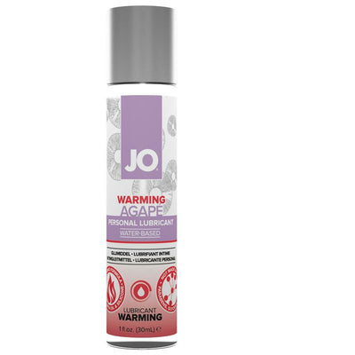 System Jo Agape Lubricant - Warming - 1 fl oz / 30mL