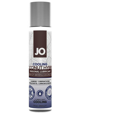 System Jo Silicone Free Hybrid Lubricant with Coconut - Cooling 1 fl oz / 30mL