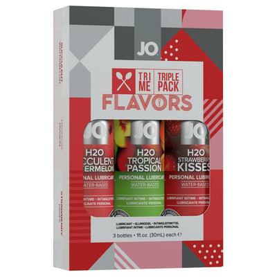 System Jo Tri-Me Triple Pack - Flavors - Various - Gift Set 1 fl oz / 30 mL