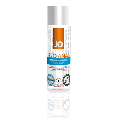 System Jo JO Anal H2O WarmingWaterbased Lubricant 2oz/60ml