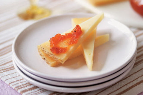 Manchego cheese with quince paste