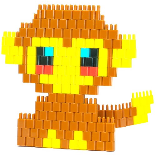 Pinblock_Creative_Building_Block_Toy_Monkey