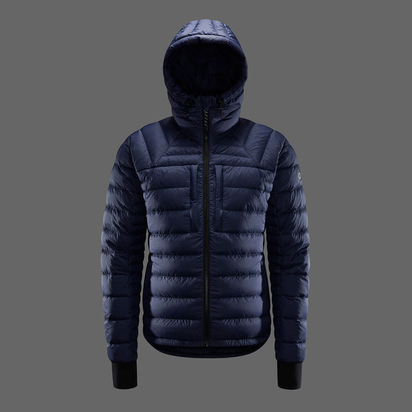 mens hooded down parka