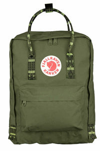 FJALLRAVEN Kanken Original Green x Folk Pattern