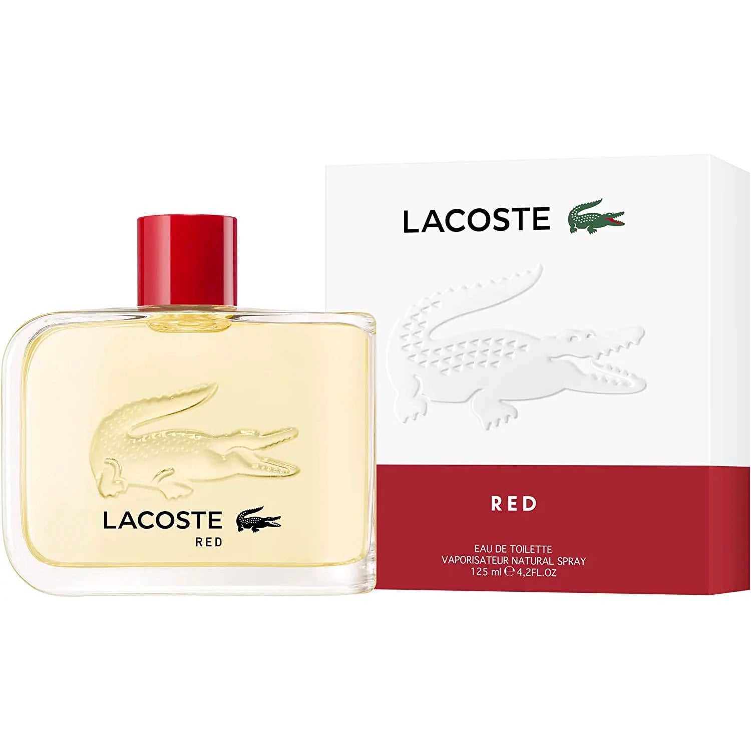 Lacoste Red 4.2 oz for men – LaBellePerfumes