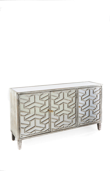 mirrored sideboard