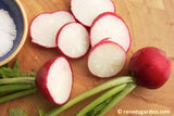 Radishes cut into slices - Renee's Garden