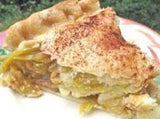 A slice of Green Tomato and Apple Pie - Renee's Garden