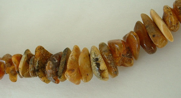 raw baltic amber necklace