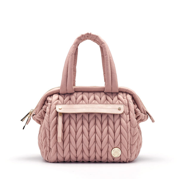 dusty rose diaper bag