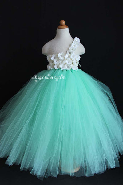 mint tutu dress