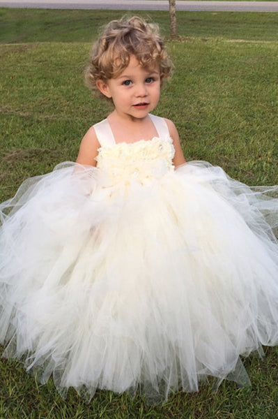 flower girl tutu dress