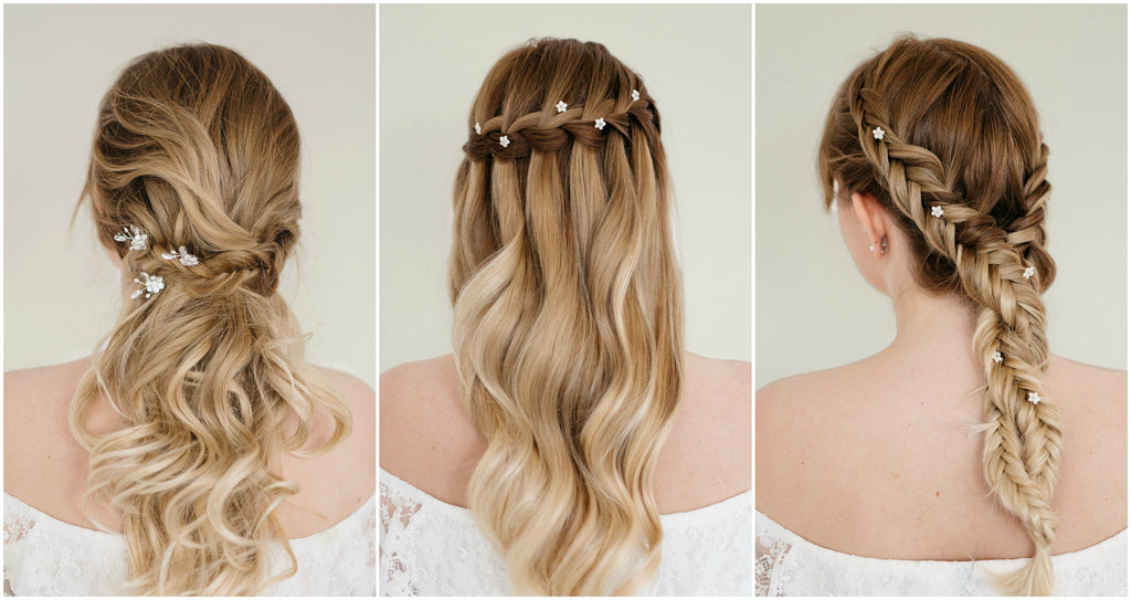 How to style wedding hair pins with expert bridal hair stylist tips