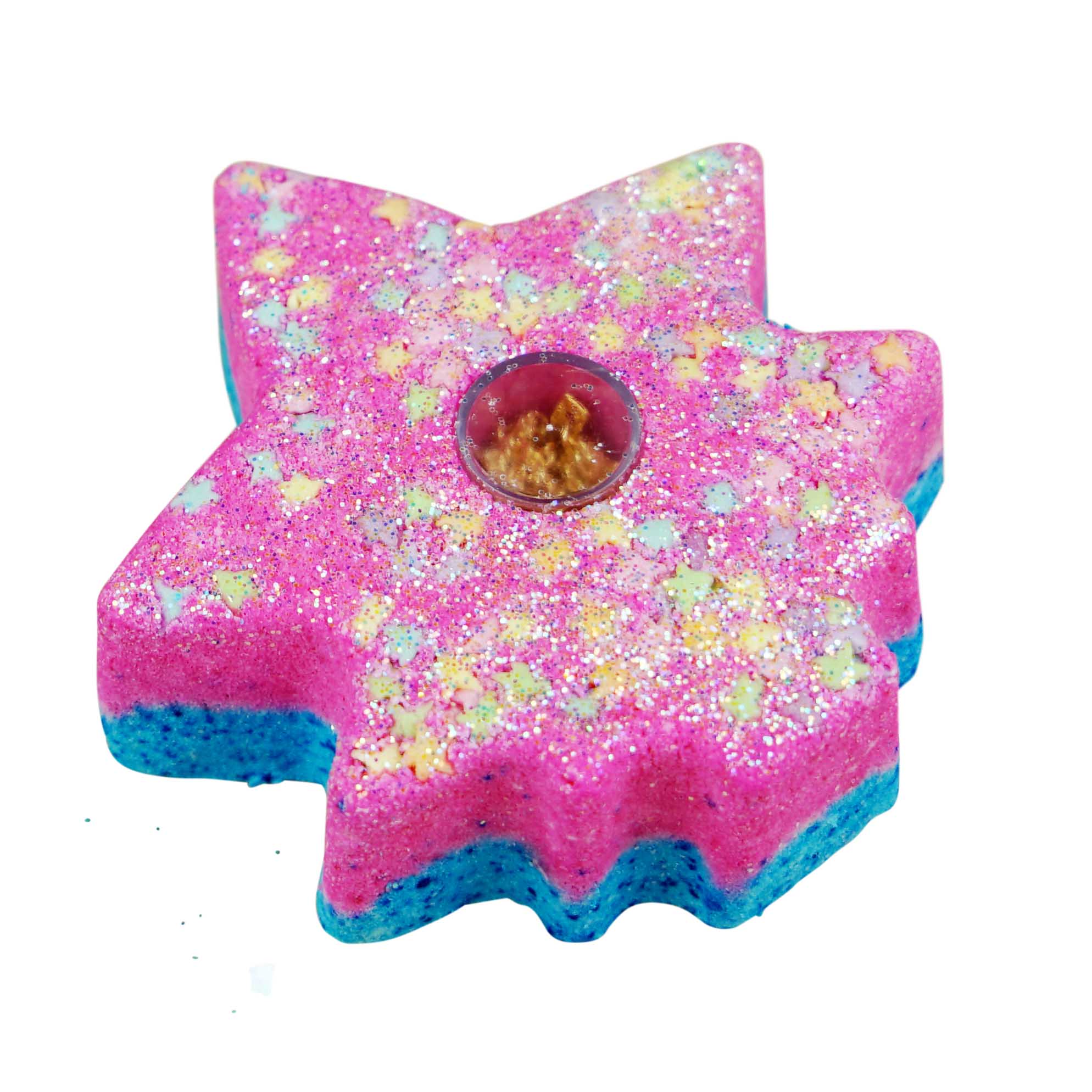 pink star bath bomb