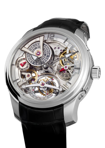 Skeletonized Double Tourbillon Watch