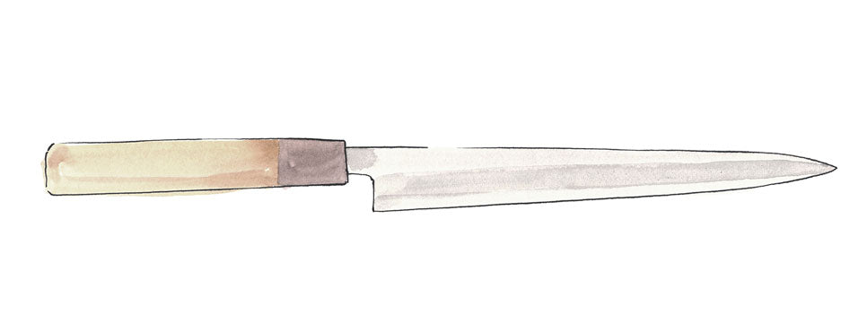 Yanagiba Sashimi Japanese Kitchen Knife