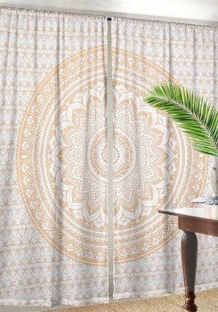 mandala tapestry curtains - jaipur handloom