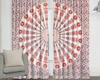 mandala tapestry window treatment - jaipur handloom