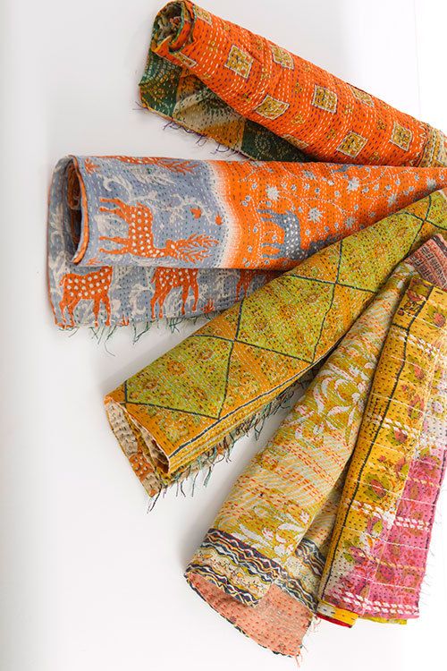 Vintage Kantha Quilts Wholesale Supplier Jaipur Handloom