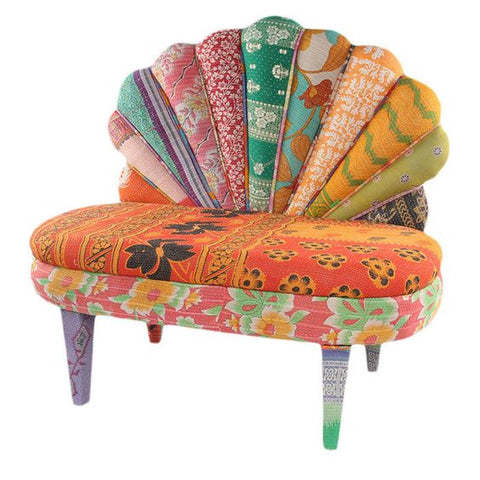 What’s deal with Adorable Vintage Kantha Quilts - Upholstered kantha Furniture from Jaipur Handloom
