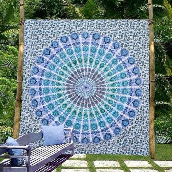 bohemian mandala tapestry | Jaipur Handloom