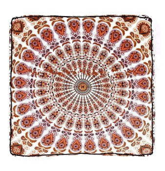 mandala floor pillow - jaipur handloom