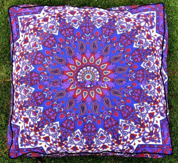 mandala floor cushion - jaipur handloom