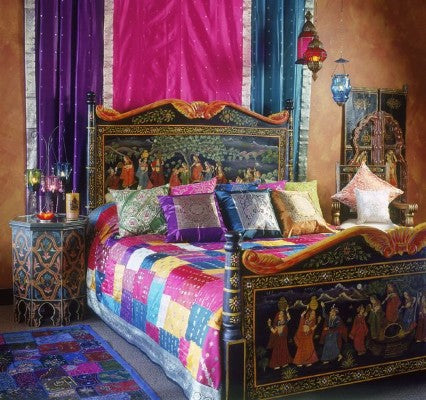 Bohemian Bedding and boho chic decor ideas - jaipur handloom