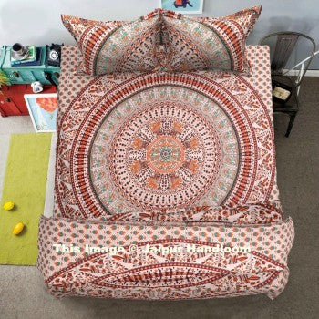 mandala bedding - jaipur handloom