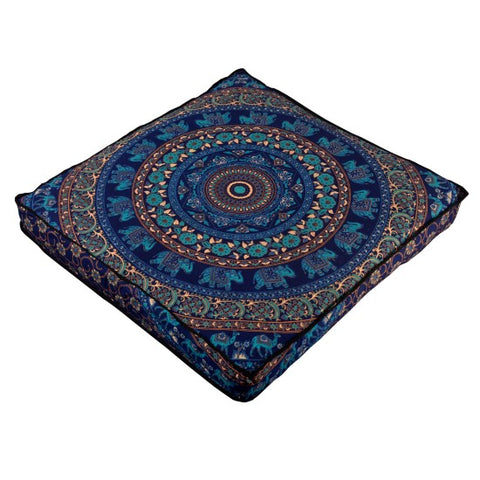 mandala floor pillow