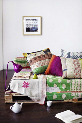 Reasons to Get Addicted to Kantha Quilts - Jaipur Handloom Manufacturer of Kantha Quilts, Throws & Blankets