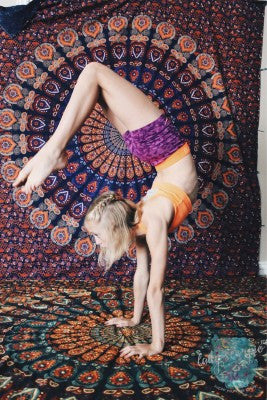 Yoga Mat  for College dorm room Decor - Meditation Tapestry