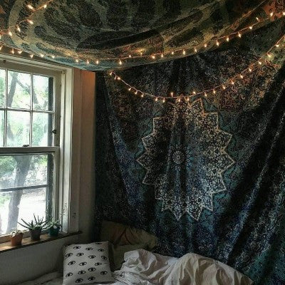 Star Mandala Tapestry - College Checklist, Dorm Room Ideas & Essentials