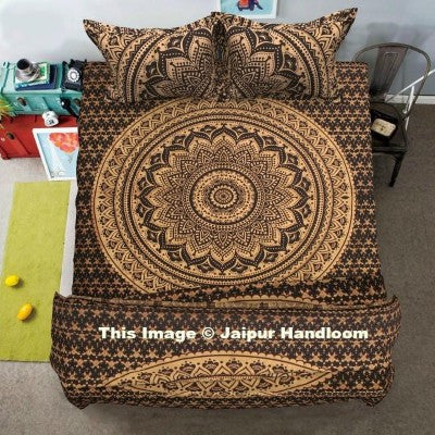 gold ombre mandala duvet cover indian-ombre-mandala-bedspread-queen-duvet-doona-quilt-cover-blanket-4-pc-set-jaipur-handloom_1024x1024