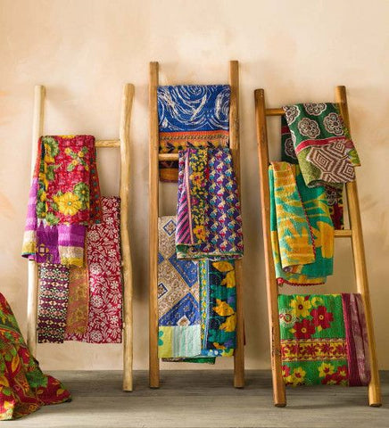 What is Kantha? | History of Kantha | Untold Story of Vintage Kantha Quilt - Manufactured by Jaipur Handloom