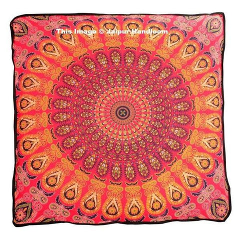 mandala floor cushion - jaipur handloom