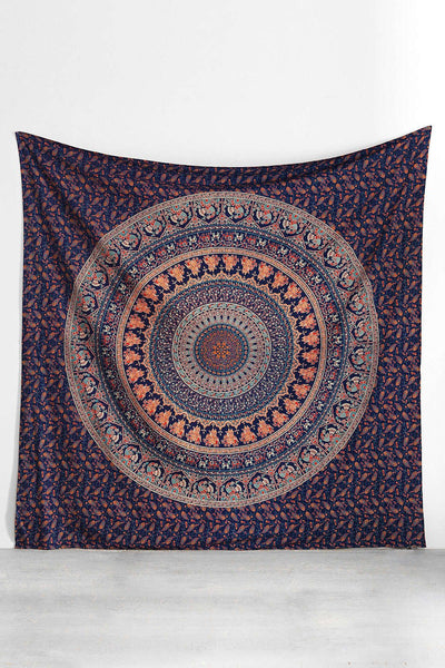 NEW URBAN OUTFITTERS MAGICAL THINKING PAISLEY FLORAL MANDALA TAPESTRY INDIAN 