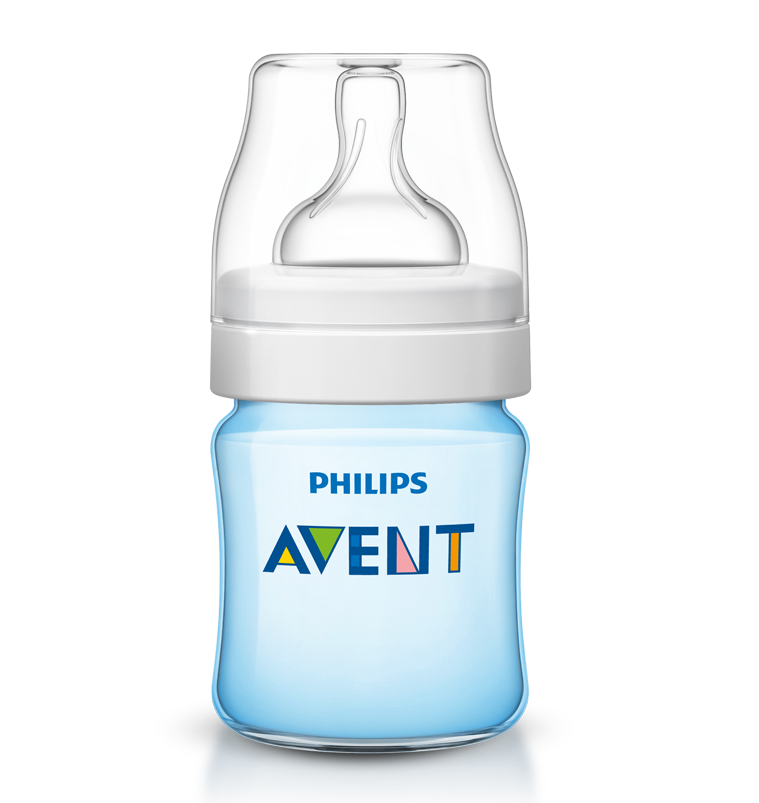 avent blue baby bottles