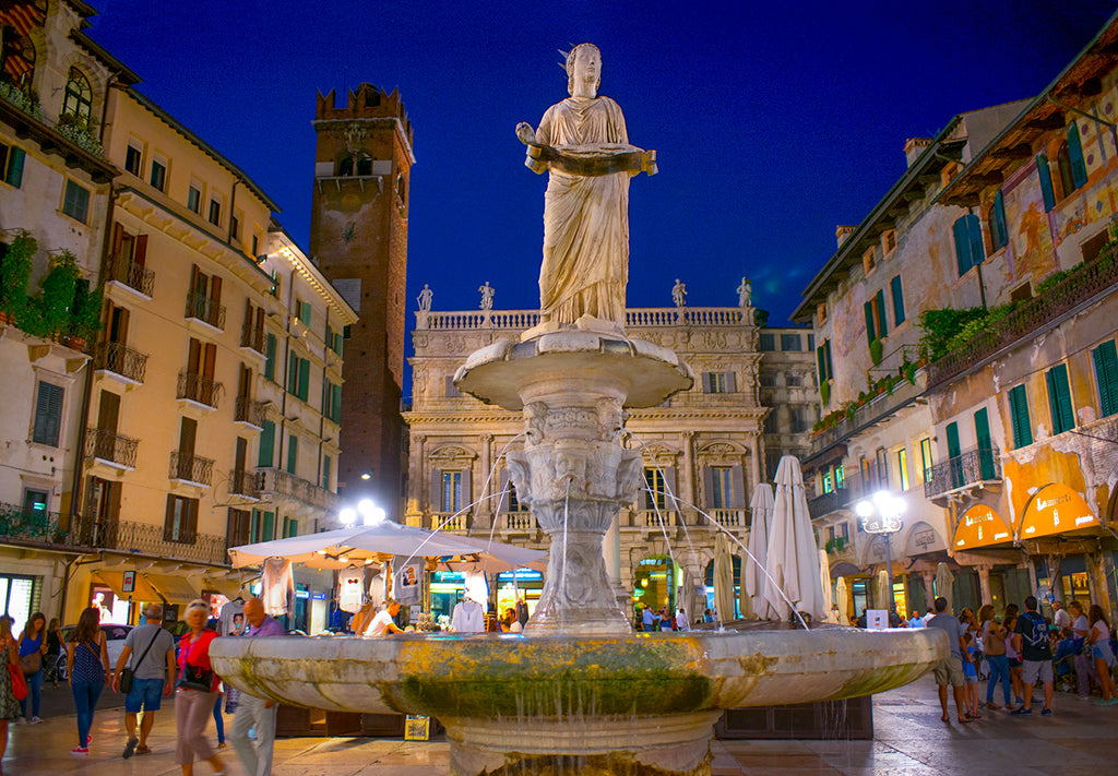 piazza della erbe, Verona, Italy