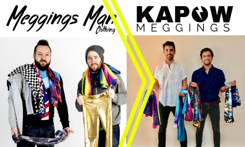 Meggings Man Merges With Kapow Meggings