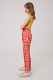 MINDLESS PANT red check