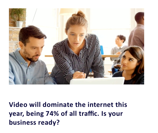 video will dominate the internet this year