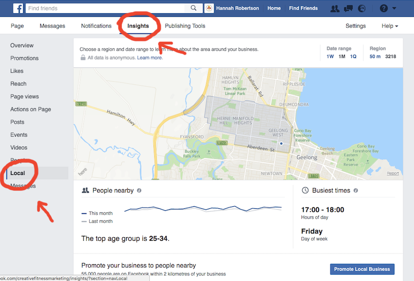 Use Facebook Page Insights To Your Advantage