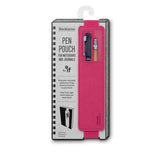 Pink notebook pen pouch
