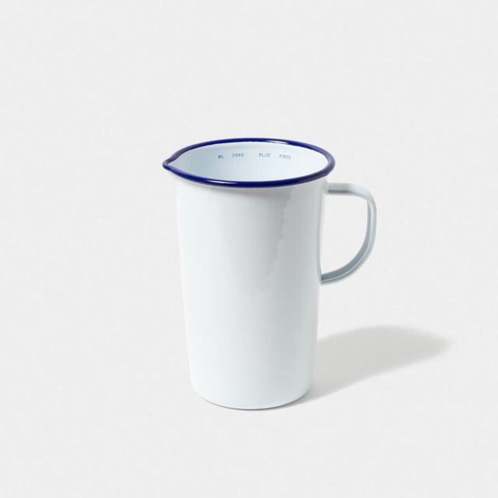 Enamel 2 Pint Measuring Jug - indish-design-shop-2