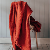 Crinkle Plaid Throw - indish-design-shop-2