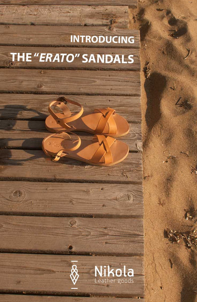 Design and creation of Erato sandals